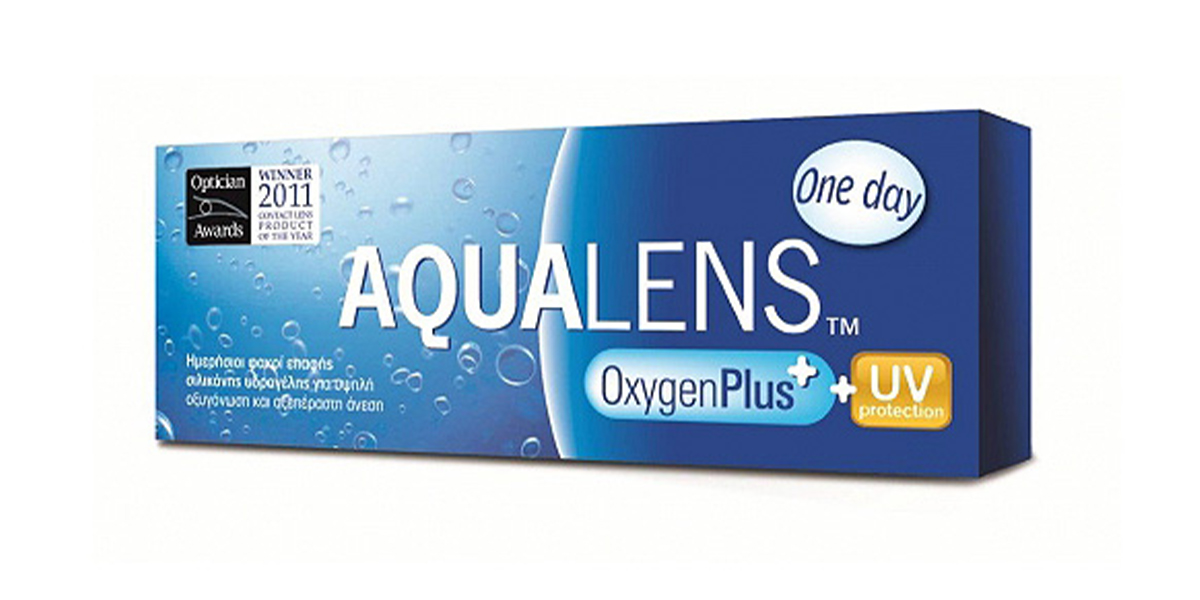 Aqualens oxygen plus one day 5pack